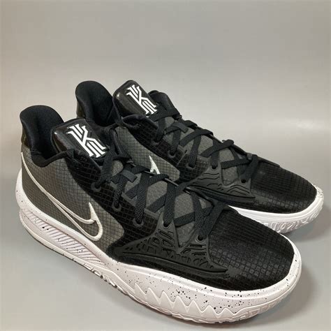 Size 14 - Nike Kyrie 4 TB Low Black White for sale online | eBay