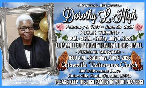 Eutawville Community Funeral Home | Eutawville SC