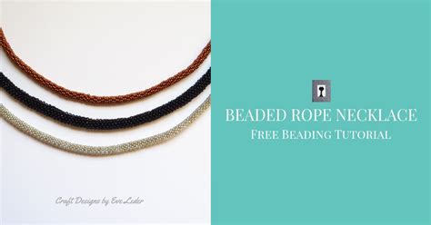 Beaded Rope Tutorial 的图像结果