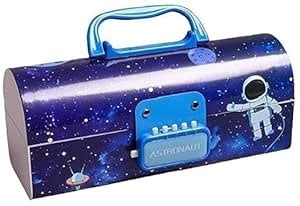 Gaadoo Space Theme Password Pencil Box for Kids – Suitcase Style ...