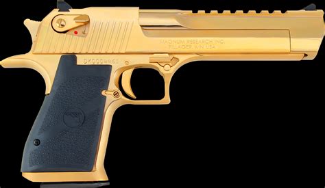 Download Gold Plated Desert Eagle Pistol | Wallpapers.com