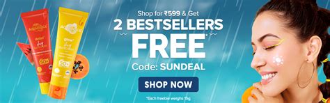 Aqualogica Skin Products Upto 20% off. code: GLOW20