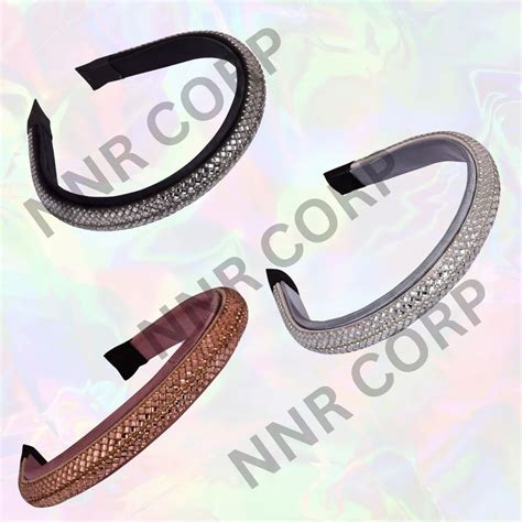 Party Wear Bands - Shimmer Lycra Hair Bands Manufacturer from New Delhi