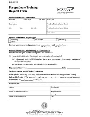 Postgraduate Training Request Form 2013-2026 - Fill and Sign Printable ...
