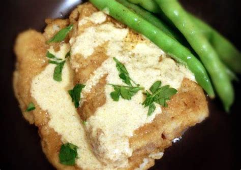 Cream Dory Fillet with Butter Cream Sauce Recipe by pauliphonik - Cookpad