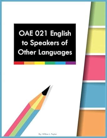 Buy OAE 021 English to Speakers of Other Languages Book Online at Low ...
