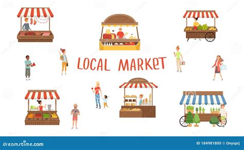 Local Markets Cartoon 的图像结果