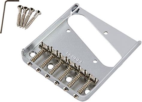 Fender 6-Saddle Vintage Telecaster Bridge Kit for American Vintage and ...