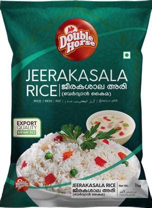 Double Horse Jeerakasala Rice 1kg |Vayanadan Kaima| Rice Jeera Samba ...