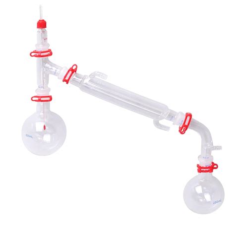 Buy 500ML Distillation Apparatus Kit 2429 Joint Vacuum Distillation Kit ...