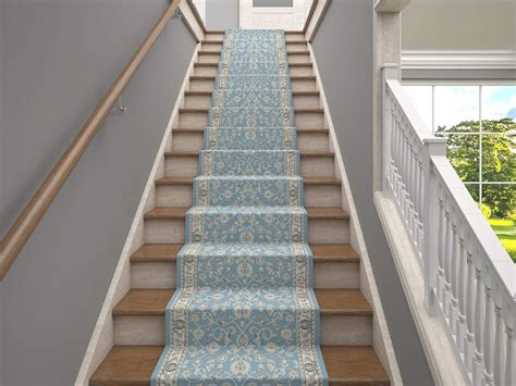 Buy 25' Stair Runner Rugs - Luxury Bergama Collection Stair Carpet ...