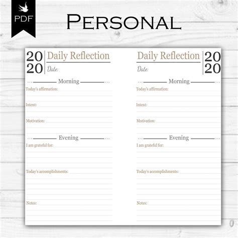 Daily Reflection Journal 的图像结果