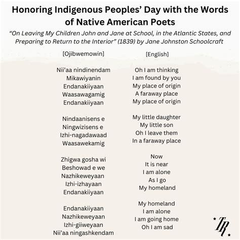 Honoring Indigenous Peoples’ Day with the Words of Native American ...