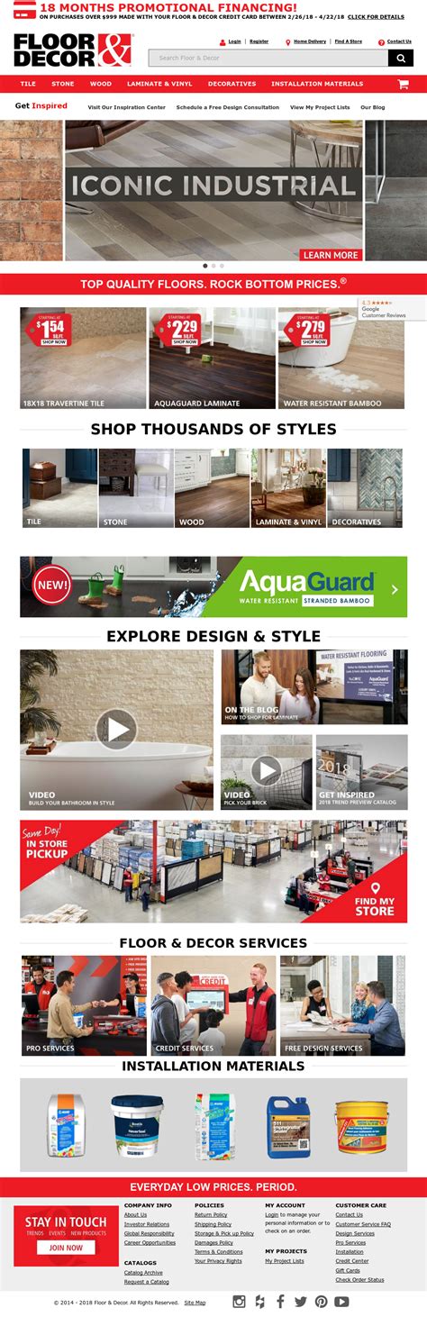 Floor & Decor Credit Card