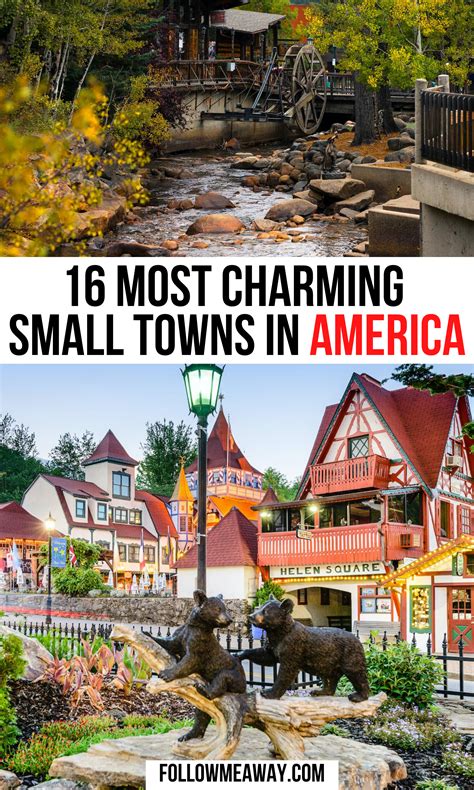 16 Cutest Small Towns In America | Travel usa, Usa travel guide, Usa ...
