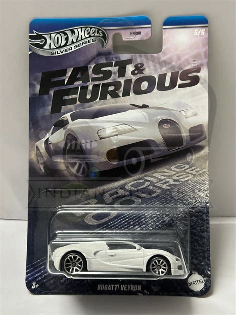 Hot Wheels Silver Series F&F – Bugatti Veyron – Indian Diecast Hub