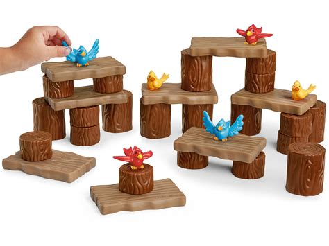 Cheerful Birds Tree Blocks at Lakeshore Learning