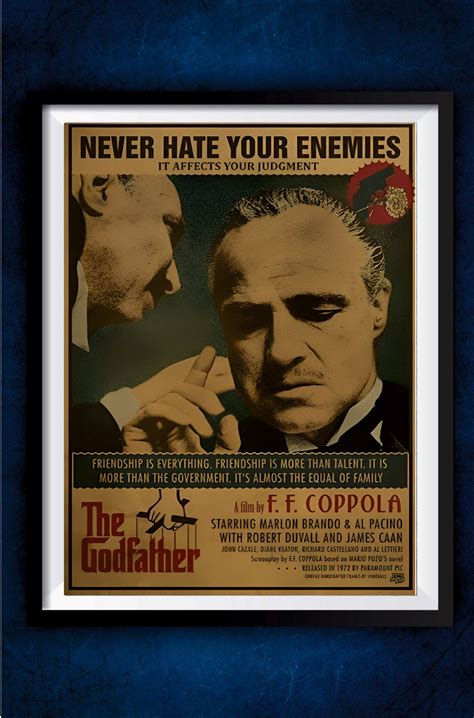 Godfather Vintage Poster || Movie Poster – GeekyGallery