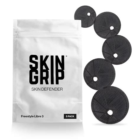 Buy Skin Grip: Skin Defender Reusable Barrier for Freestyle Libre 3 CGM ...