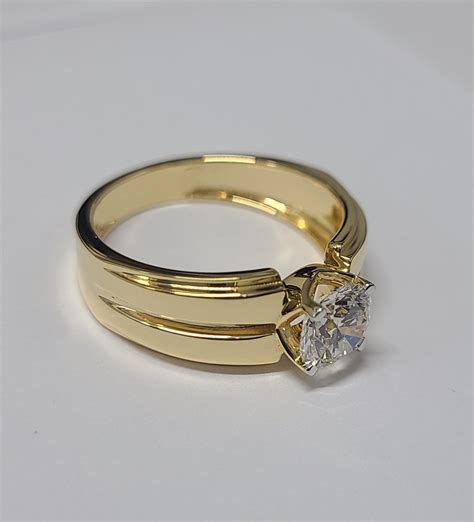 Men's 1 Carat Lab Grown CVD Diamond Ring For Engagement – melbori