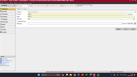 PENCATATAN PAJAK PENGHASILAN (PPH 29) PADA ACCURATE DEKSTOP ...
