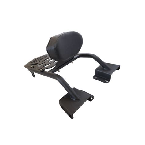 CNC Carrier Plate With Backrest For CB 200X | Motocare