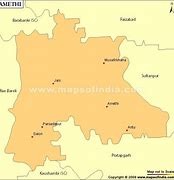 Image result for Amethi On India Map