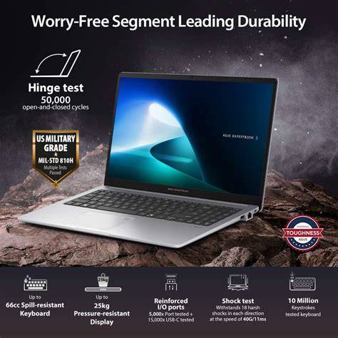 ASUS Expertbook P1 with 1 Yr ADP (i5 14th Gen) Intel Core 5 210H - (32 ...