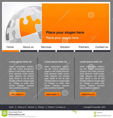 网站页的概念和设计 向量例证. 插画 包括有 网站页的概念和设计 - 12582146