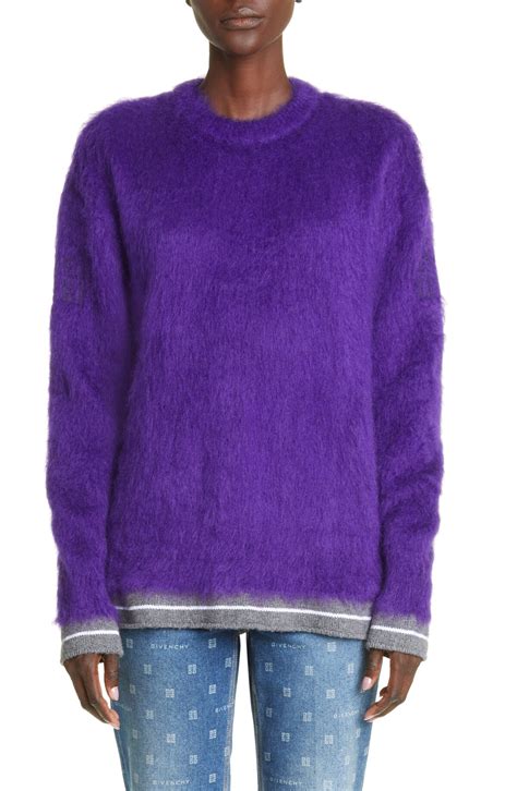 Logo Mohair & Wool Blend Sweater - Editorialist