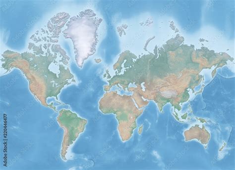 Non Mercator Map 的图像结果