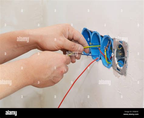 Image result for Install Electrical Outlet Box