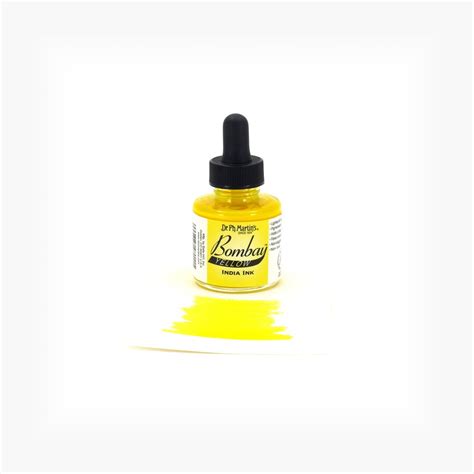 Dr. Ph. Martin's Bombay India Ink Yellow 30 ml | Art Lounge