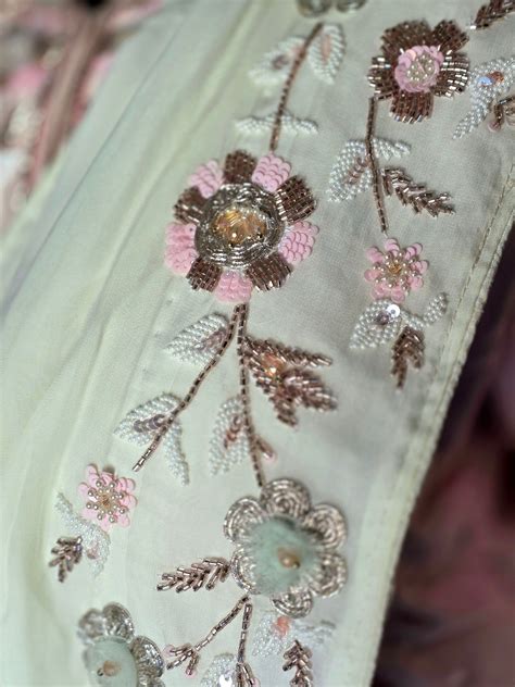 8655 Pure Soft Organza Premium Saree with Kothi Style Stitched Blouse ...