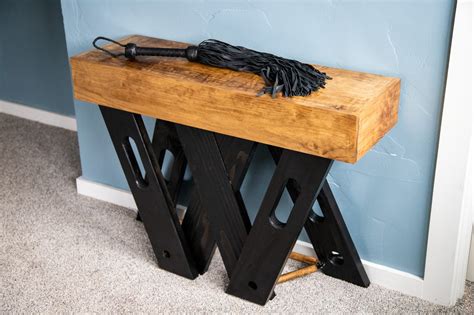 St. Andrews Cross Convertible Hallway Table, BDSM Hidden Furniture, Complete DIY 20 Page Guide ...