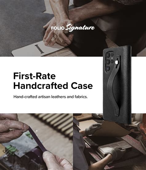 Buy Samsung Galaxy S22 Ultra Back Cover Case with Strap | Folio ...