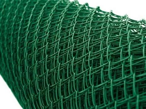 PVC Coated Chain Link Mesh Fence - 10 Mm PVC Coated Chain Link Mesh ...