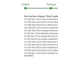 Flipkart — Undelivered due to incomplete address - of* experience with ...