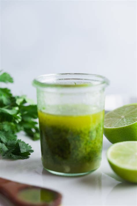 5-Minute Cilantro Lime Vinaigrette | Healthy Delicious