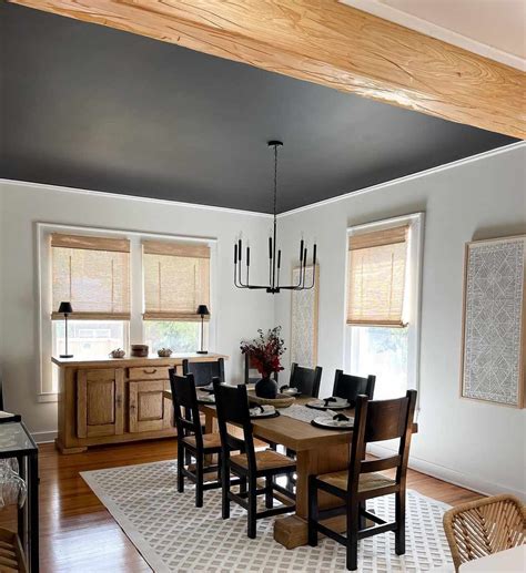 What Color Walls With Black Ceiling at Ashley Eaton blog