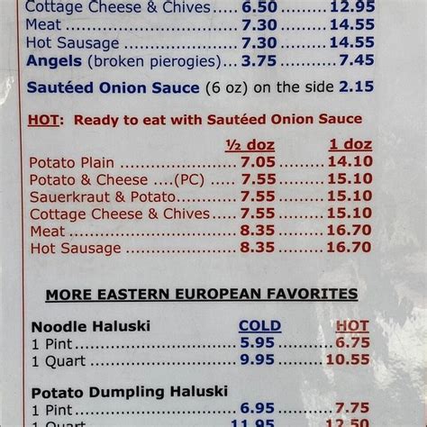 PIEROGIES PLUS, McKees Rocks - Restaurant Reviews, Phone Number ...