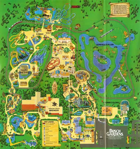 Busch Gardens Williamsburg Water Park Map | Fasci Garden