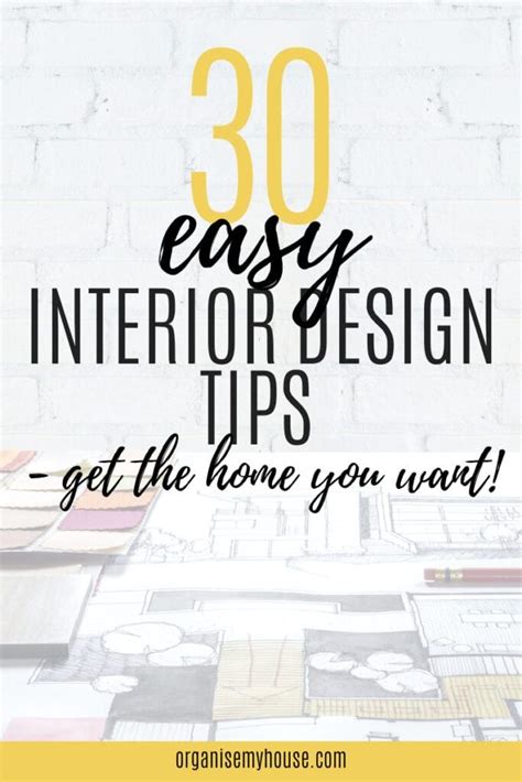 Interior Design Tips 的图像结果