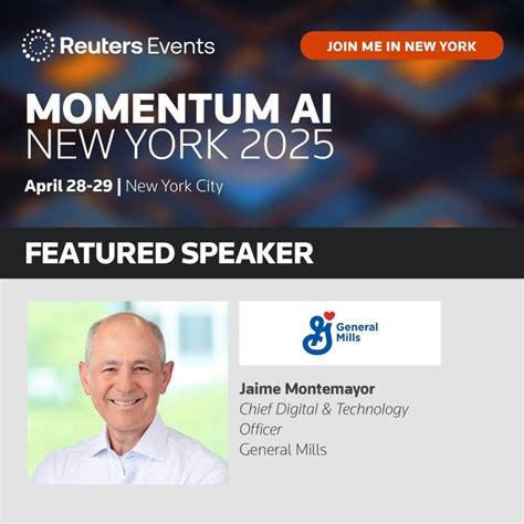 #momentumai #reutersmomentum #aileadership | Jaime Montemayor | 13 comments