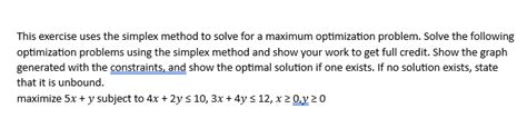 Image result for Simplex Method Exercise Solution