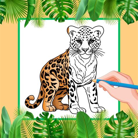Image result for How to Draw a Leopard