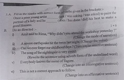 pls solve this english problems - Brainly.in