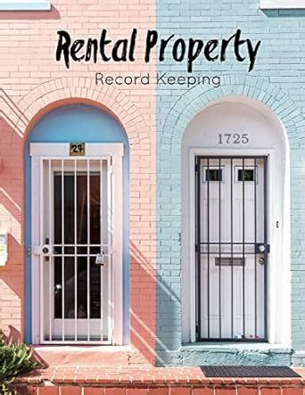 Rental Property Record Keeping: Log Books, Notebooks : Amazon.in: Books