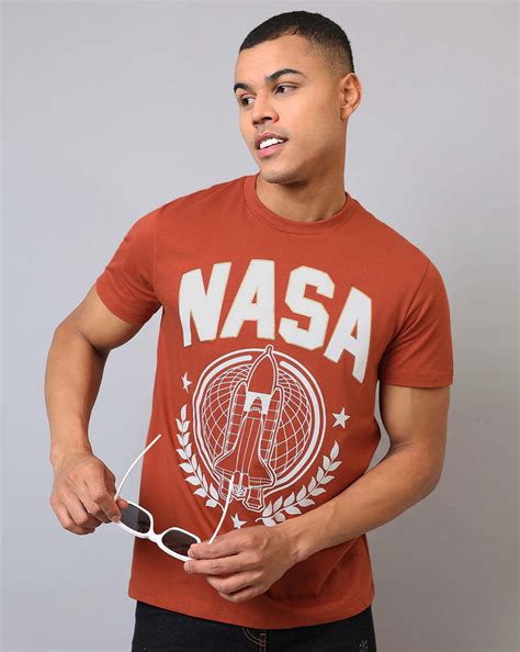Nasa Printed Regular Fit Tshirt For Men – Free Authority