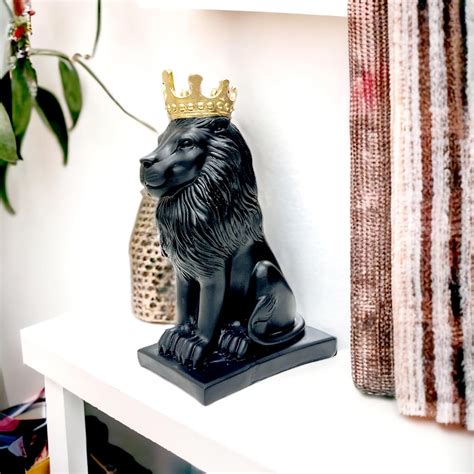 Buy Decor House Lion with Taj Showpiece for Home and Office Space ...